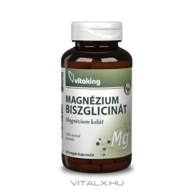 Magnézium Biszglicinát szerves vegán kapszula 80db