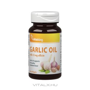 Fokhagymaolaj kapszula - Garlic Oil (90 gélkapszula)