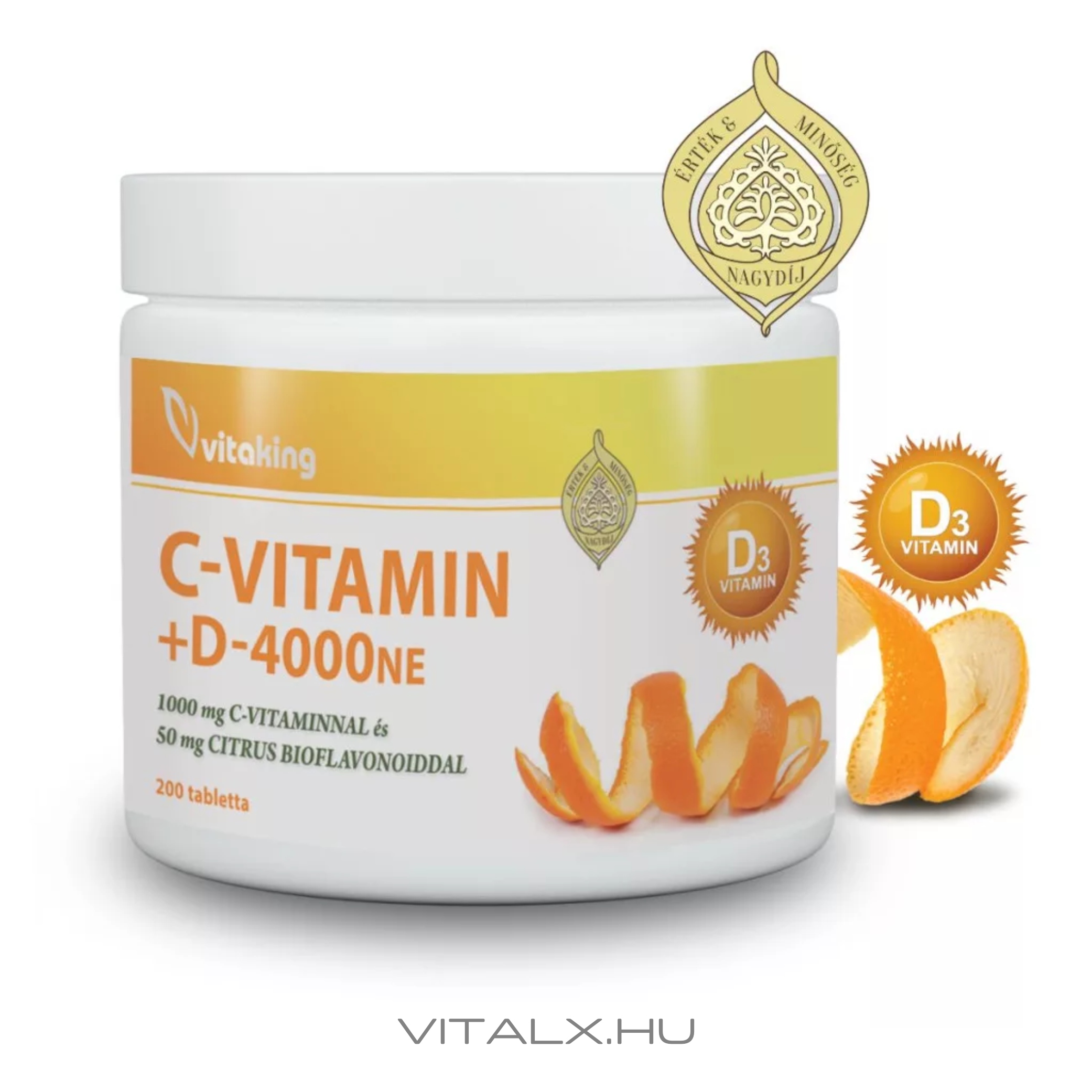 C-1000 + D-4000 komplex (200 tabletta)